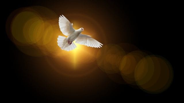 espirito santo descendo sobre os apostolos em pentecostes