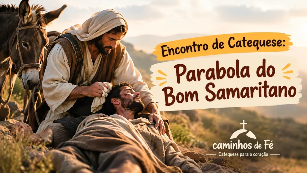 imagem da Parábola do Bom Samaritano